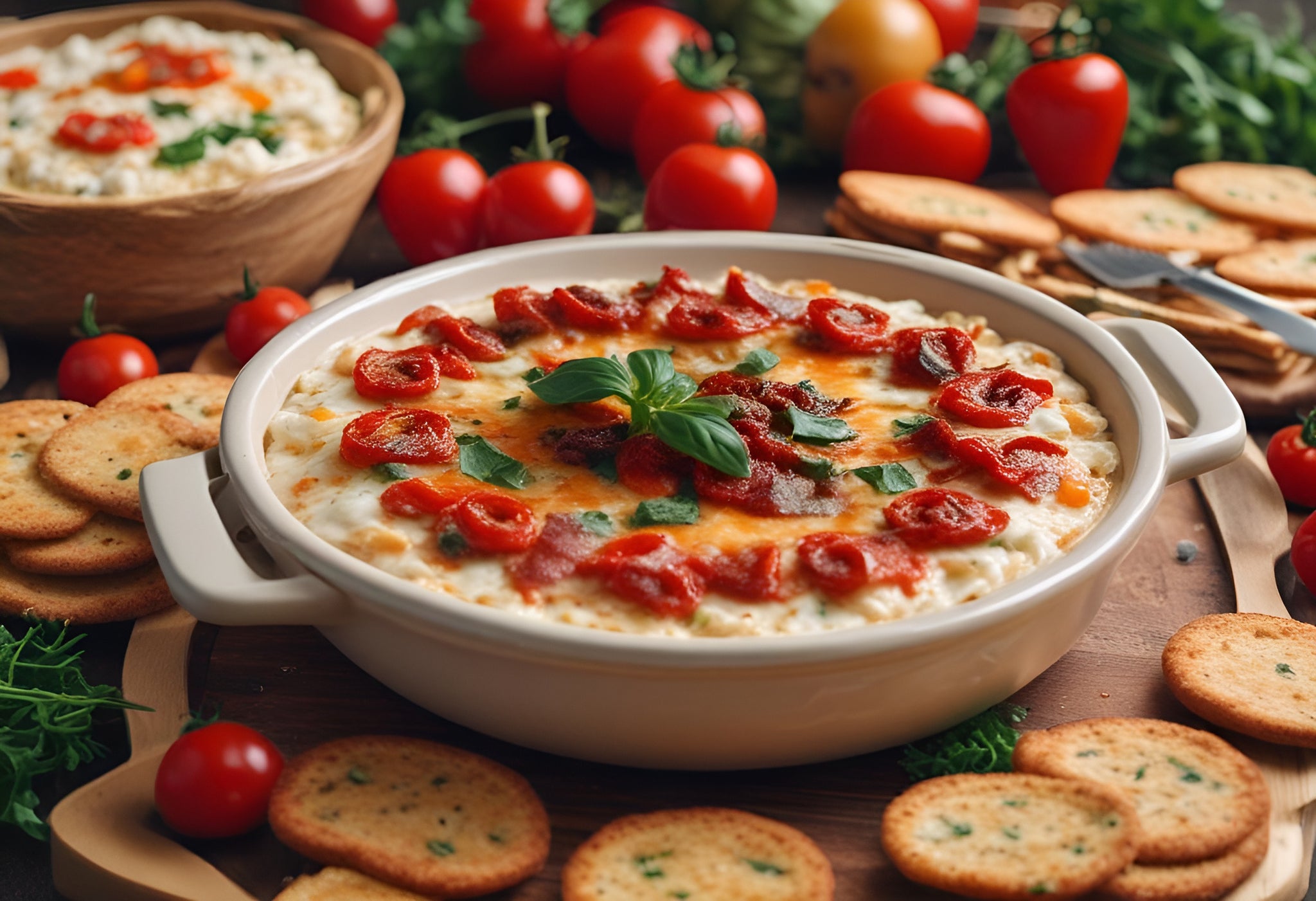 Veggie Lovers Pizza Dip