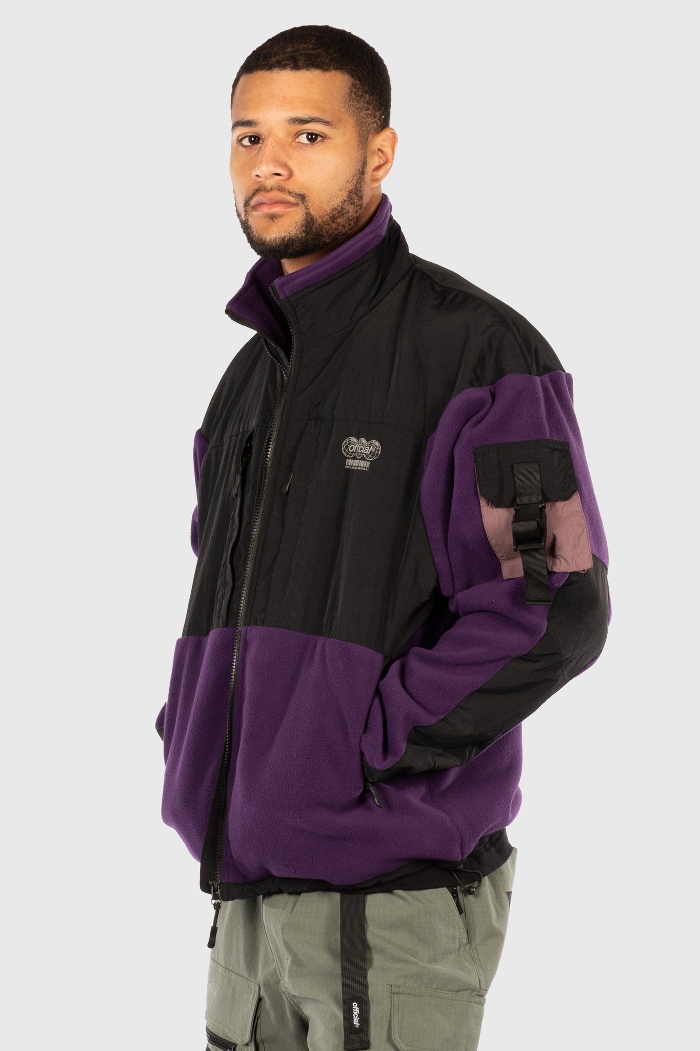 Ascent Tech Fleece Jacket (Purple)