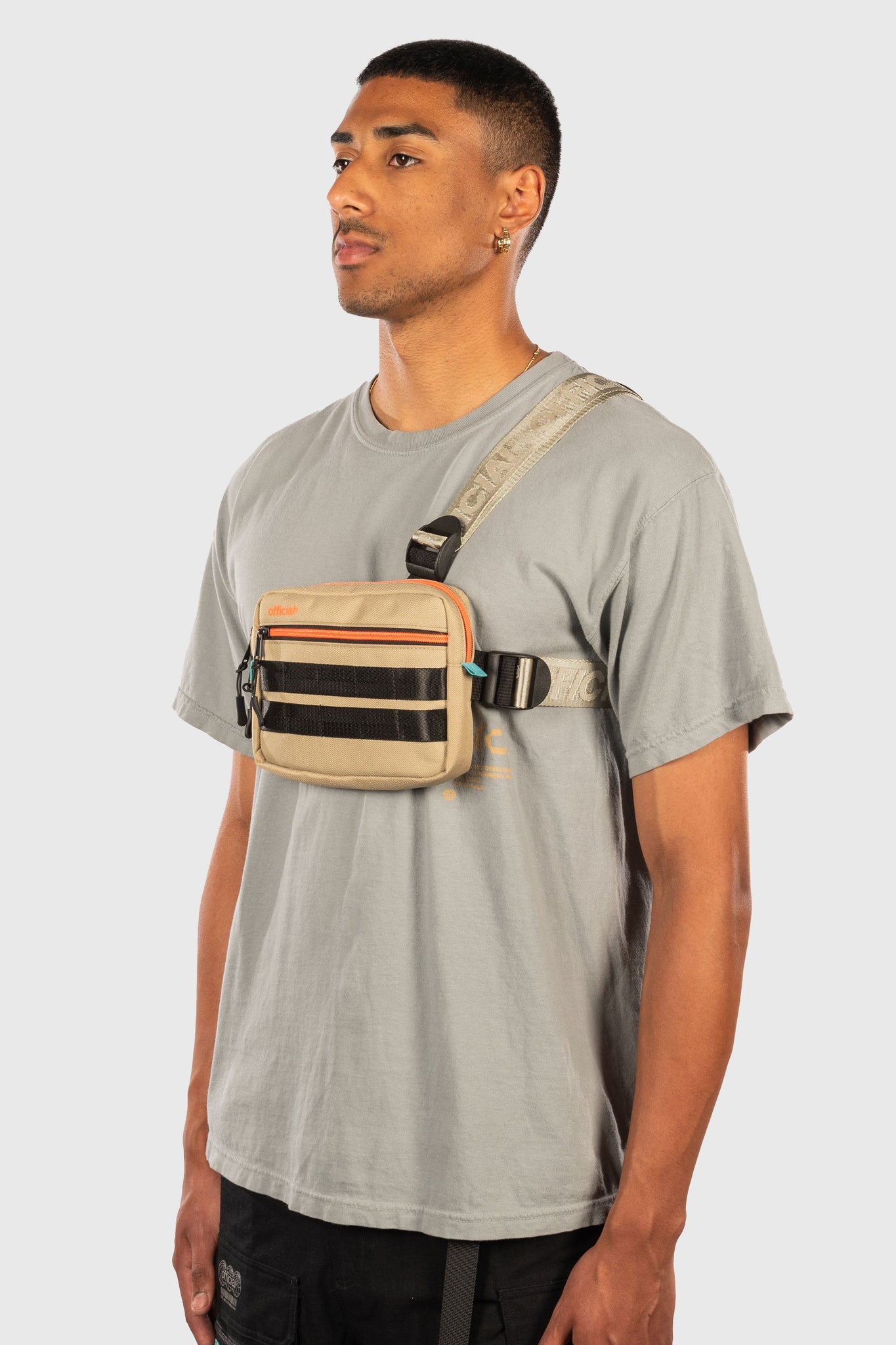 Essential Tri-Strap Chest Bag (Desert Coral)