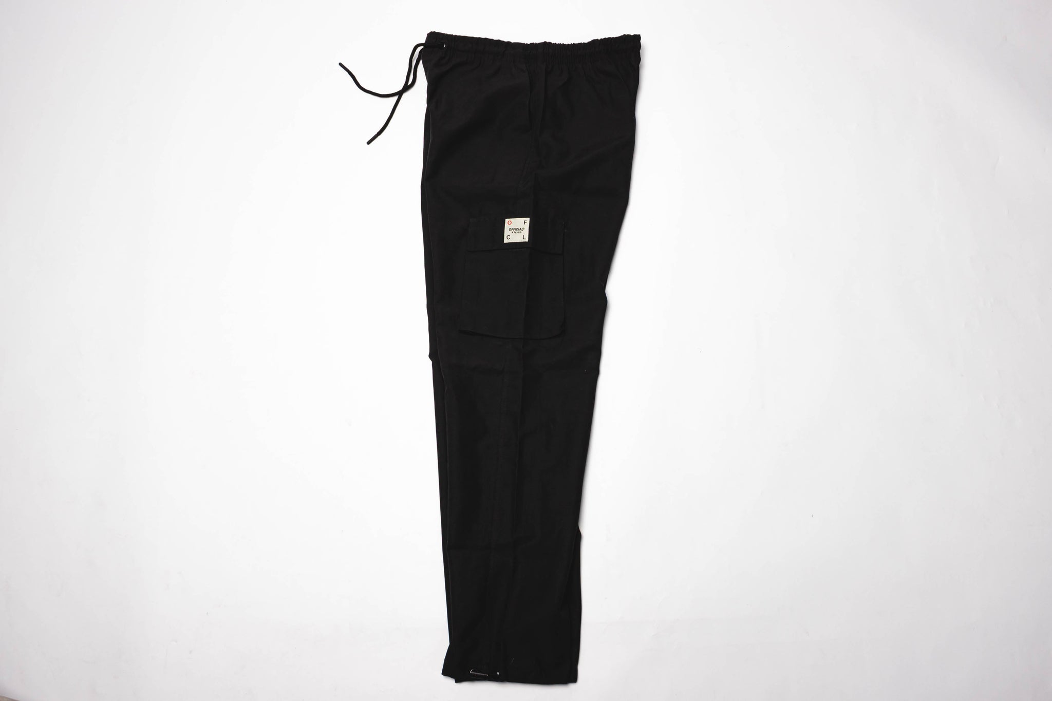 Work Gear Twill Cargo Pant (Black)