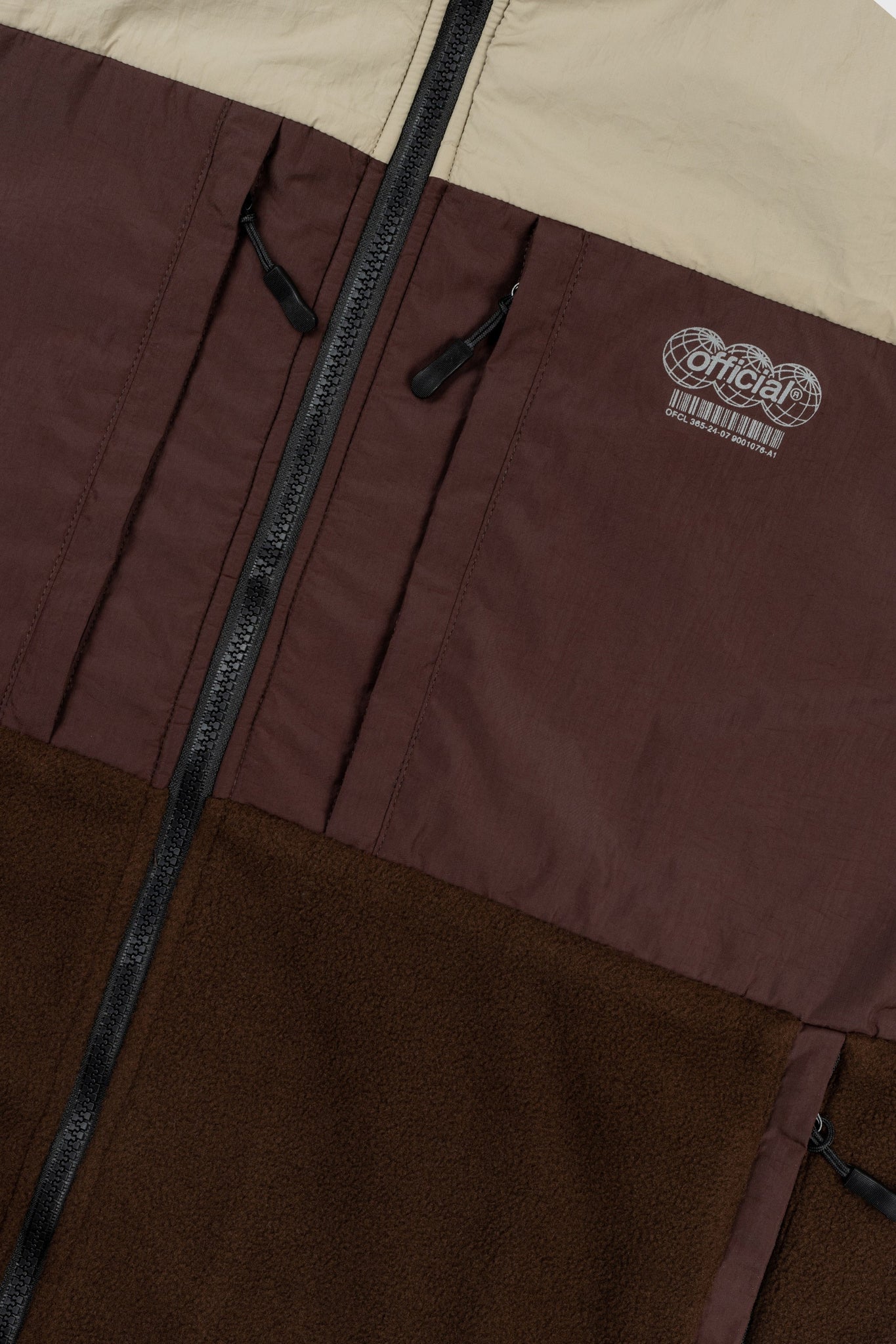 Ascent Tech Fleece Jacket (Brown)