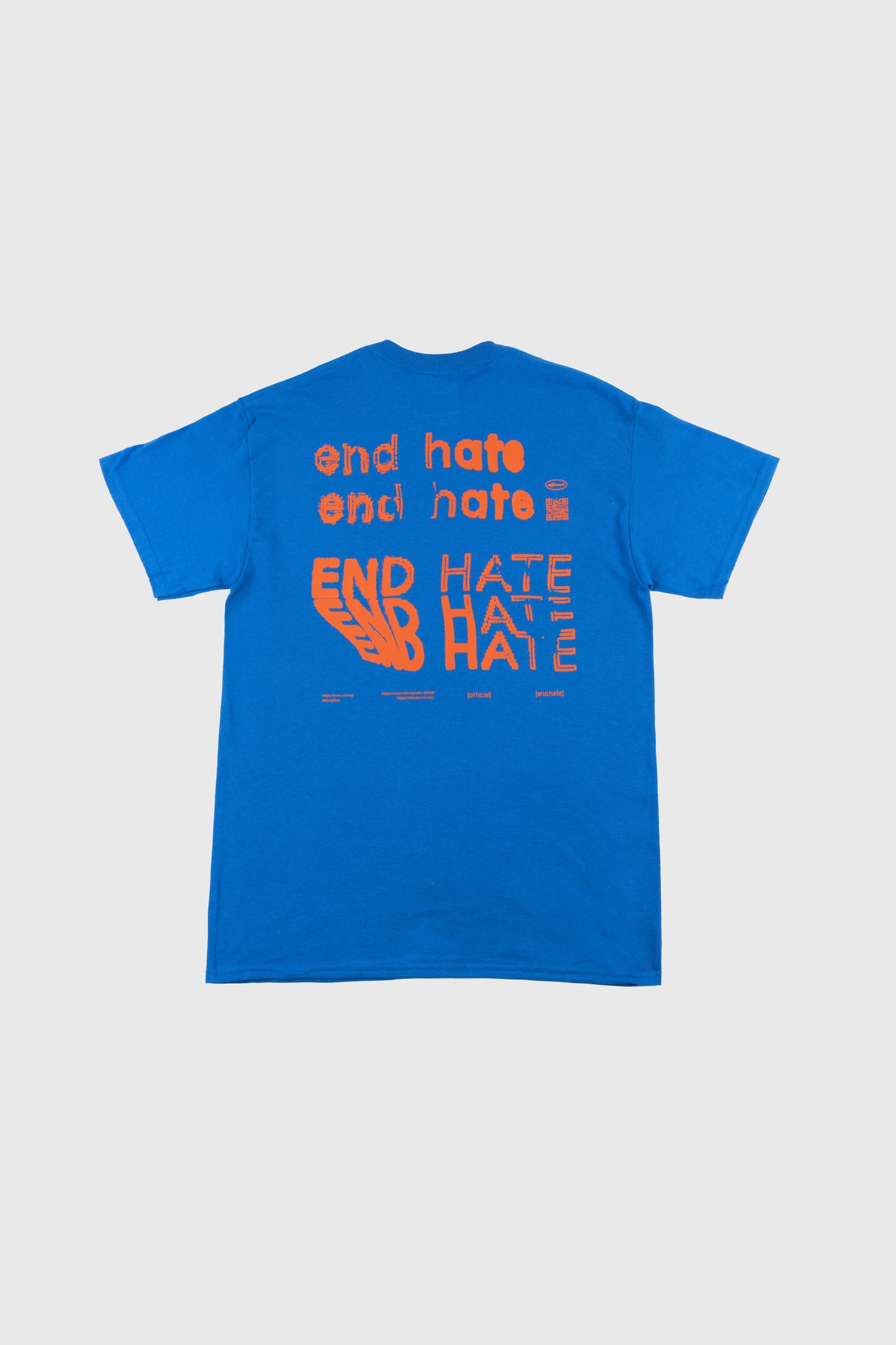 End Hate - Take Action T-Shirt (Blue)