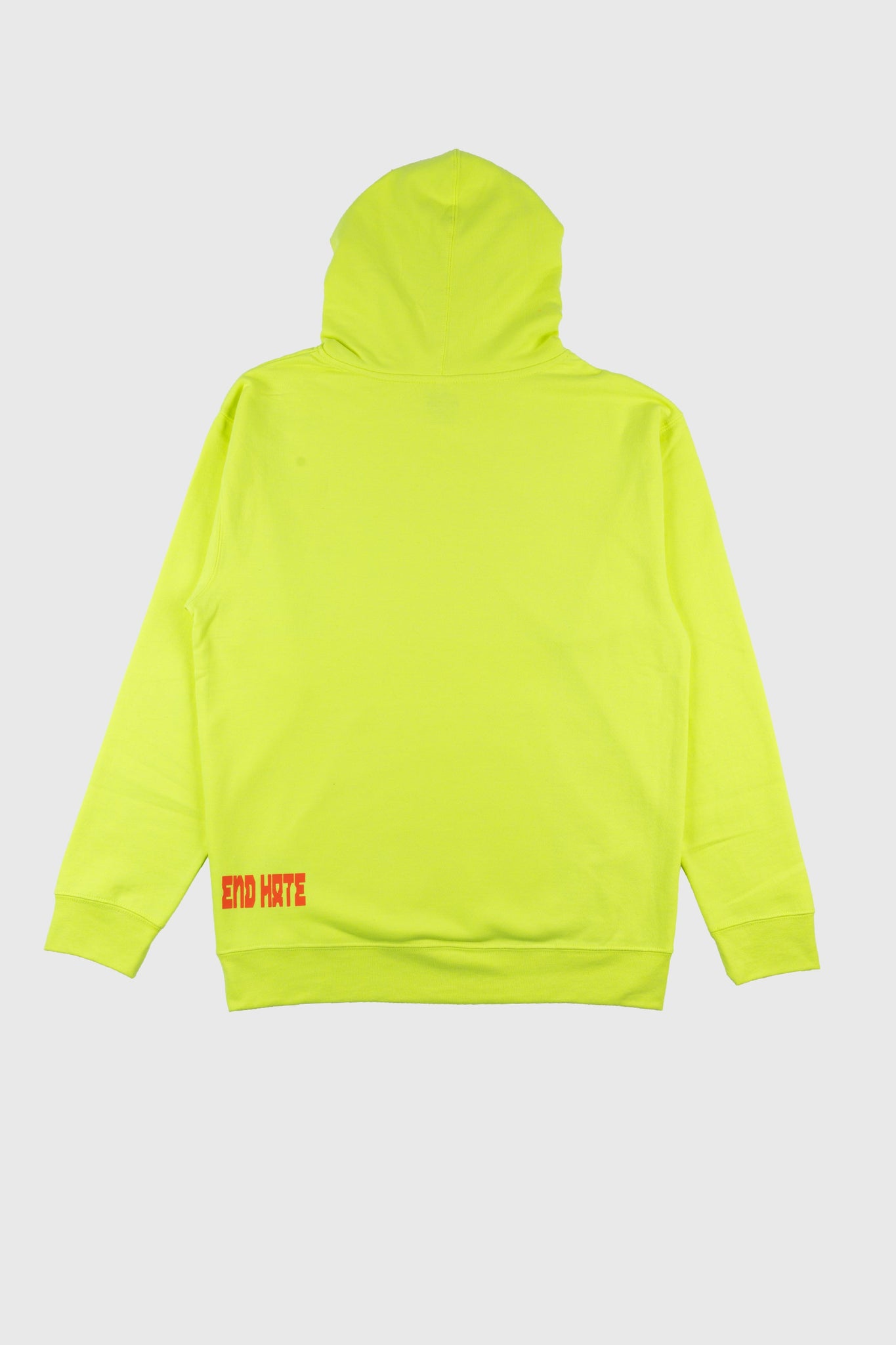 End Hate - Athletic Arc Hooded Sweatshirt (Safety Yellow)