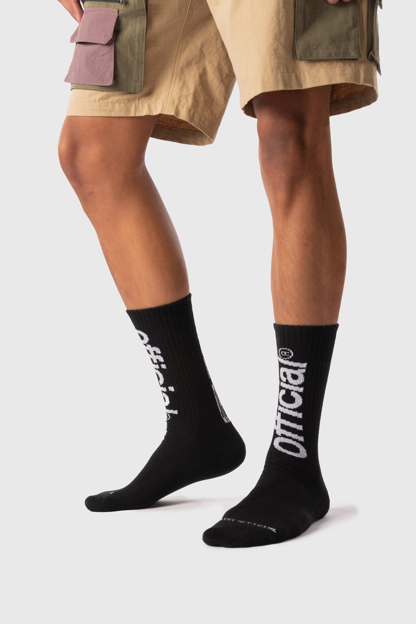 Everyday Logo Crew Sock (Black)