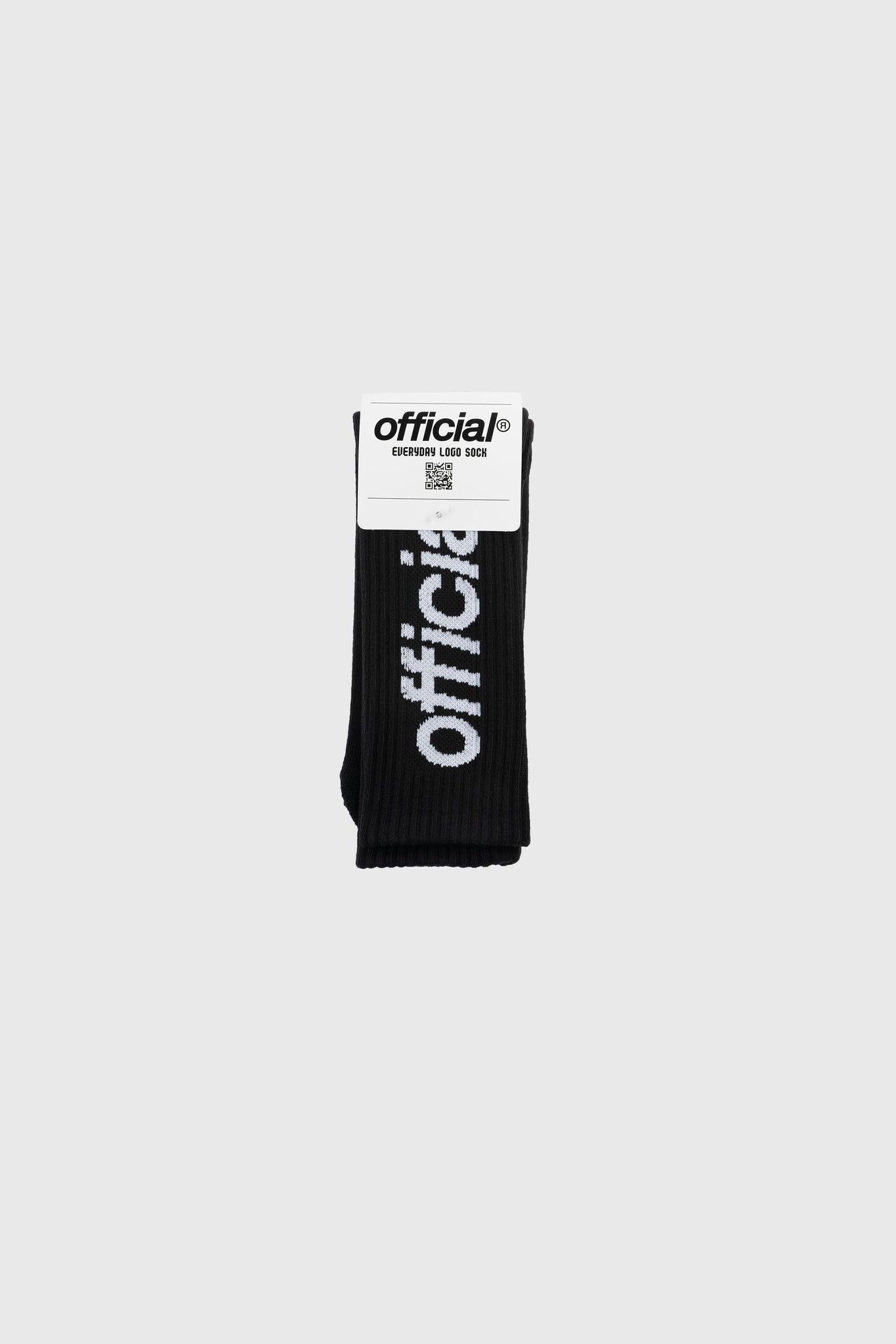 Everyday Logo Crew Sock (Black)