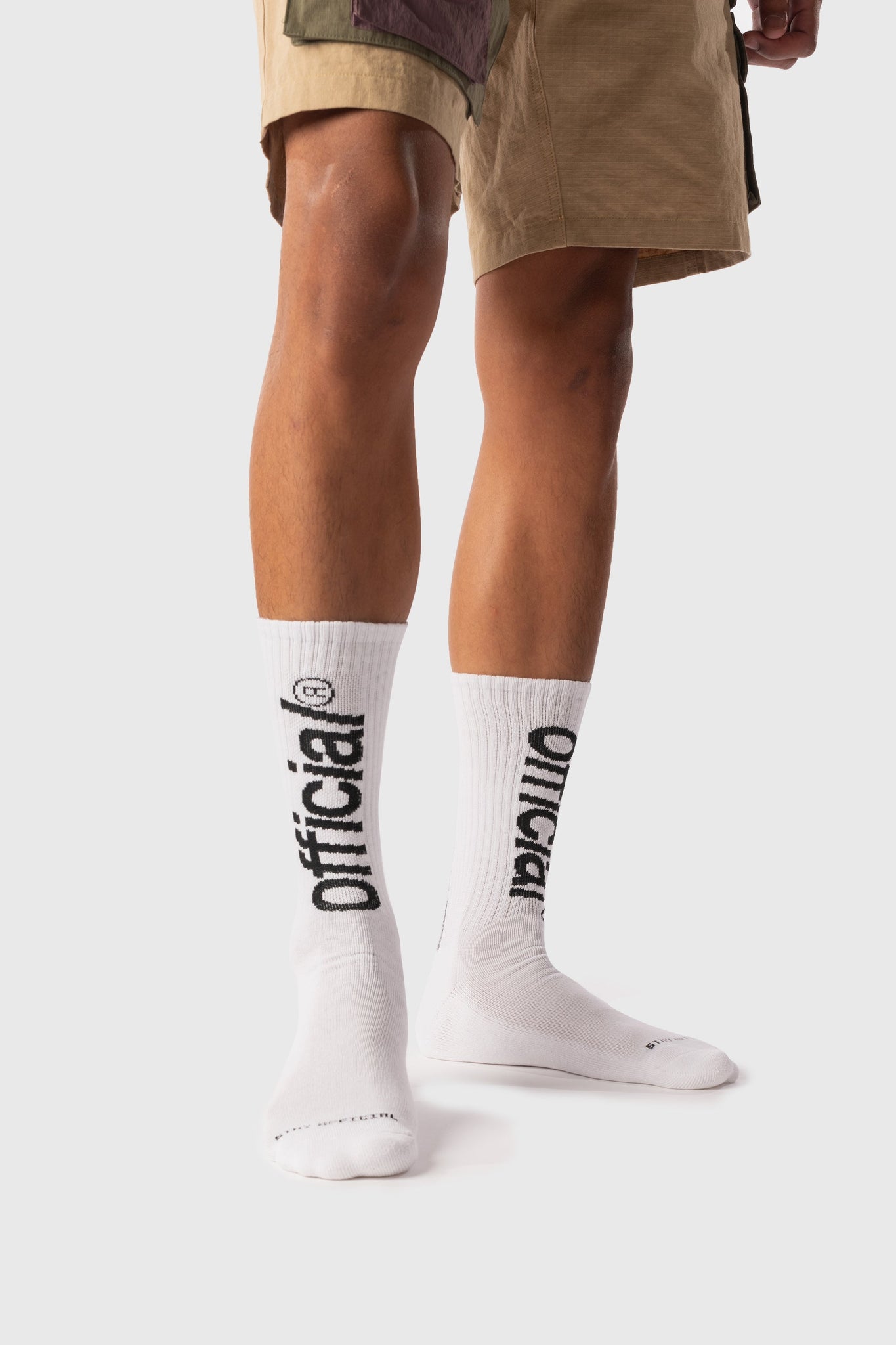 Everyday Logo Crew Sock (White)