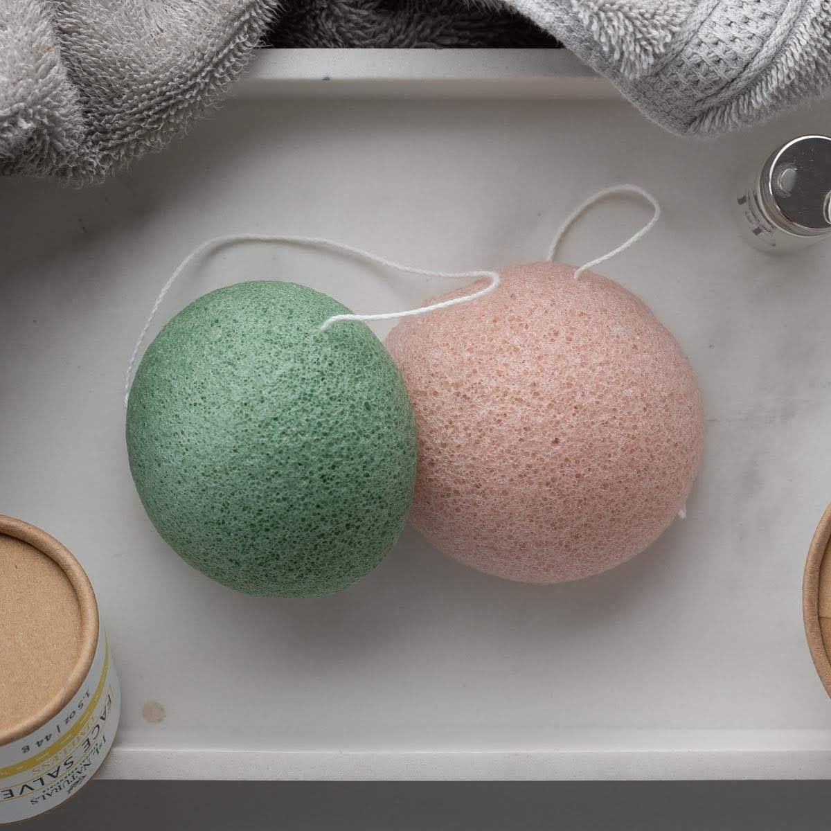 Konjac Sponge (Duo)