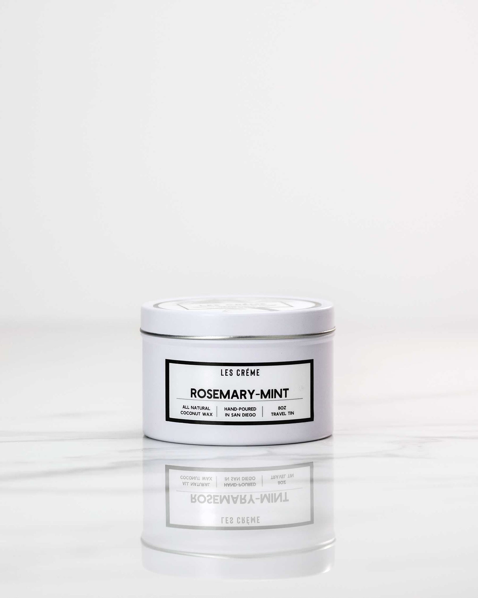 Rosemary Mint Scent Coconut Wax Candle