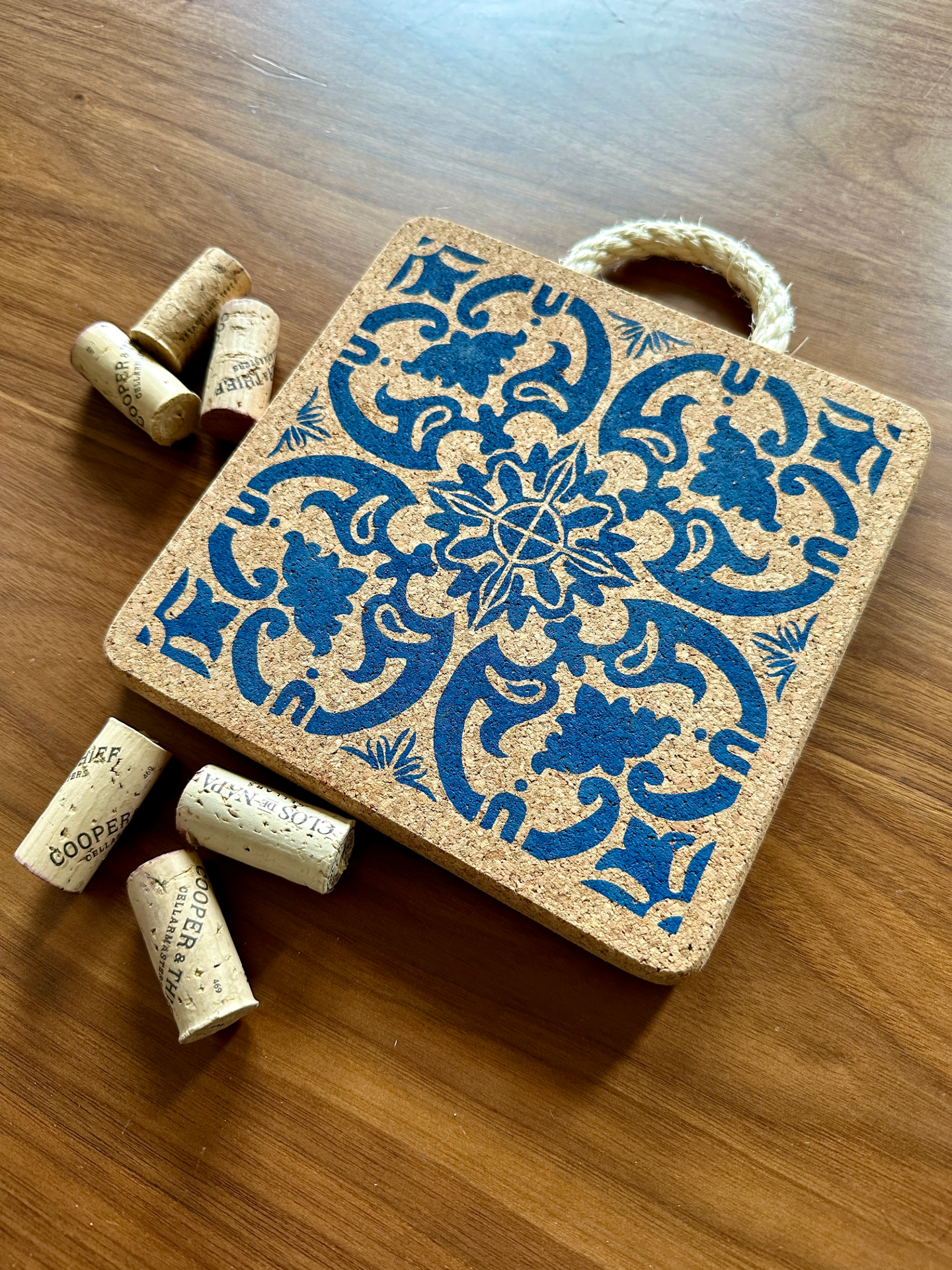 Portuguese Tile Hot Pad Trivet