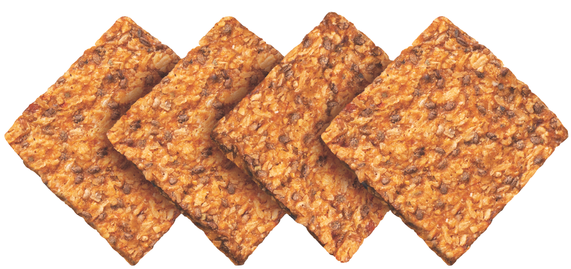 Tomato Herb Sweet Potato Crackers, 6 x 66g-Pack