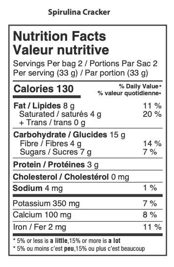 Spirulina Banana Crisps, 6 x 66g-Pack